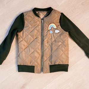 Girls quilted jacket (Like New)